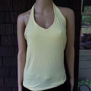 Pale Yellow Halter Top